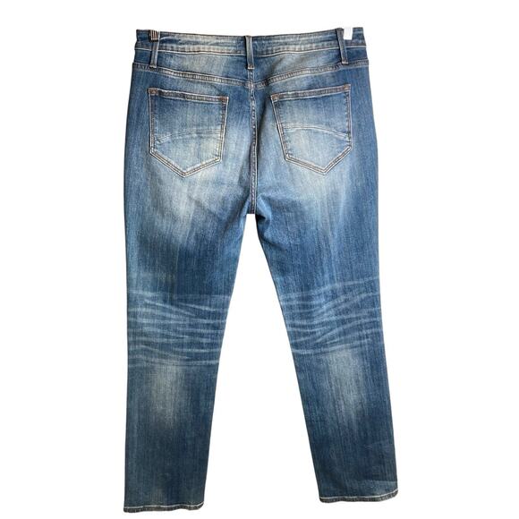 Driftwood Women's Blue Audrey High Rise Straight Leg Jeans‎ Size 31 Western Boho - Picture 2 of 11